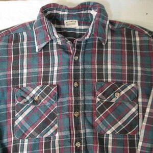 Vintage Five Brother Flannel Button Down Shirt